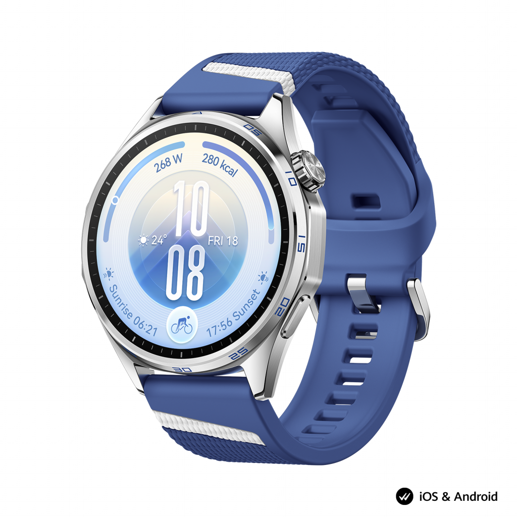 Смарт часовник Huawei Watch GT 7  Atum-B39FC Blue and White Fluoroelastomer